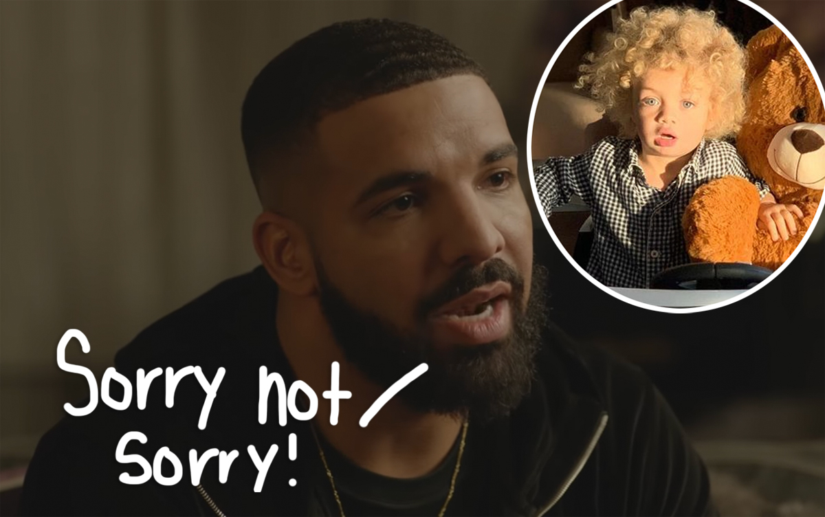 #OMG This Guy Trolled Drake’s 4-Year-Old Son Adonis – So The Rapper DMed His WIFE!