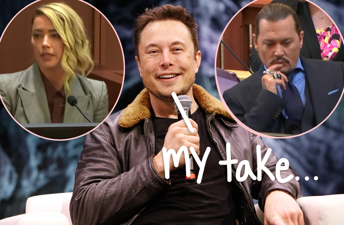 #Elon Musk Weighs In On Amber Heard And Johnny Depp’s Defamation Trial!