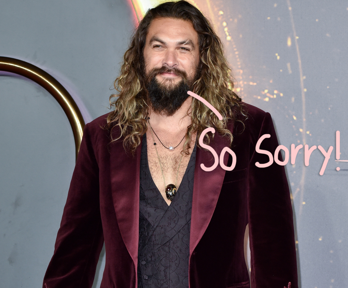 #Jason Momoa Apologizes After Fans Slam Him For Taking Pictures & Videos Inside Sistine Chapel