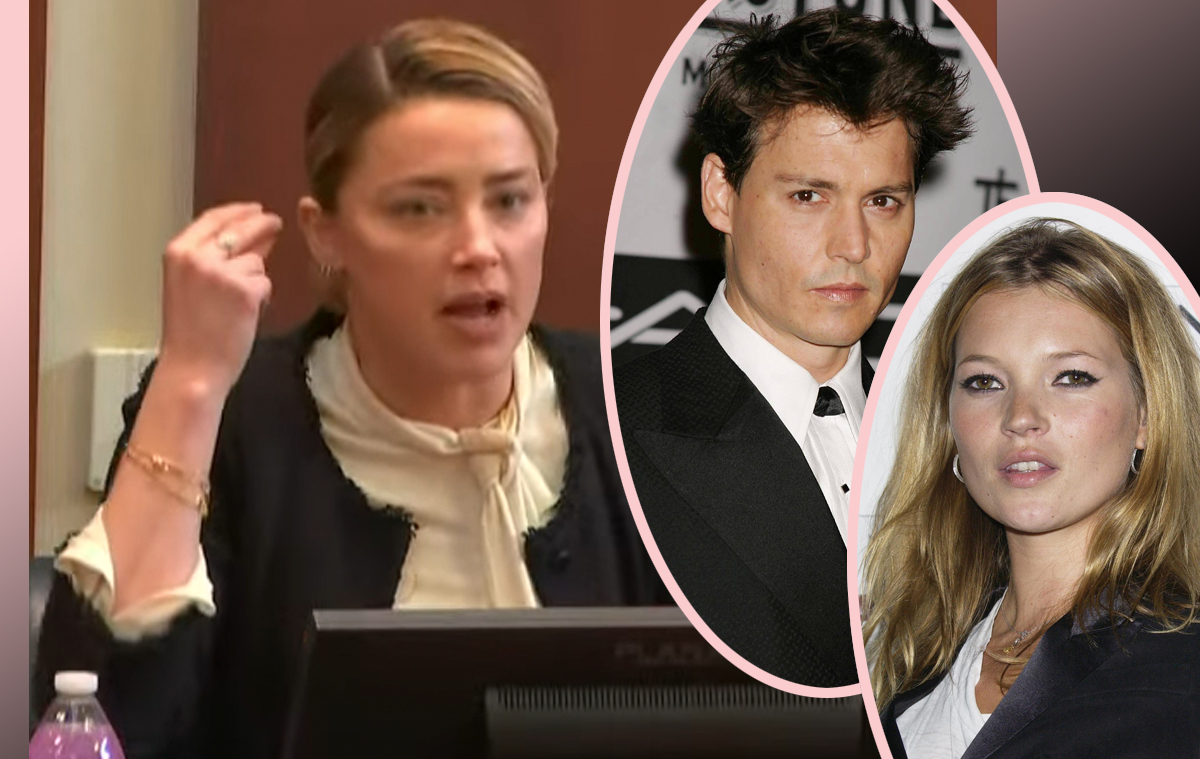 Did Johnny Depp Push Kate Moss Down The Stairs? Behind Amber Heards Jab In Testimony...