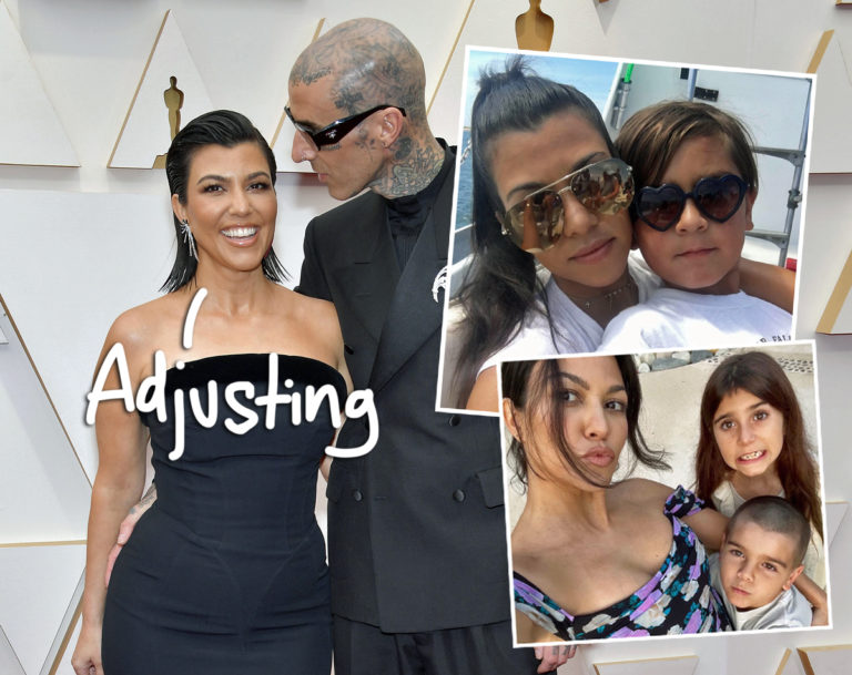 Have Kourtney Kardashian's Kids Warmed Up To Travis Barker Now That He(01)