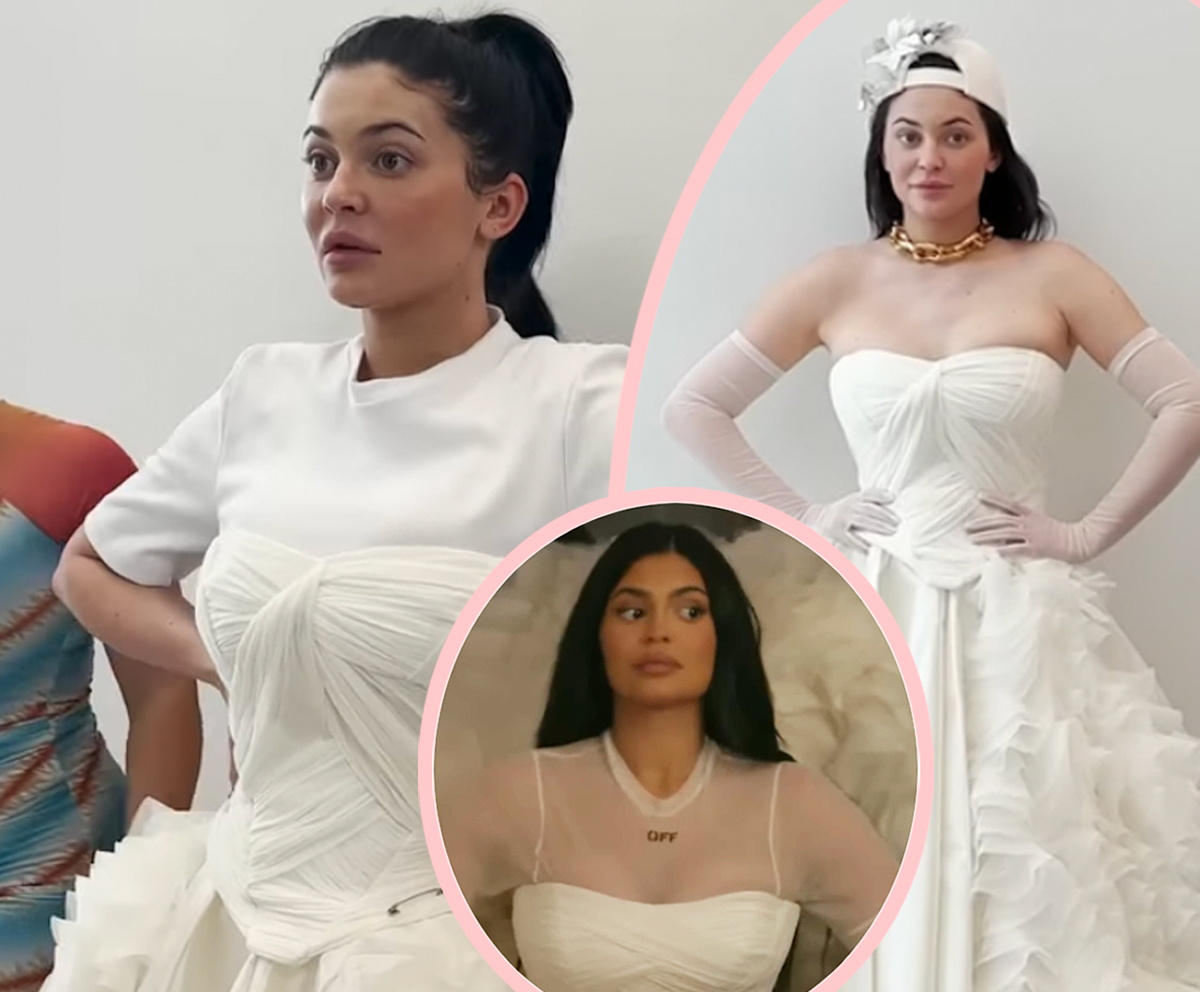 Kylie Jenner's Bridal Met Gala Look Had A VERY Special Meaning Behind It! -  Perez Hilton