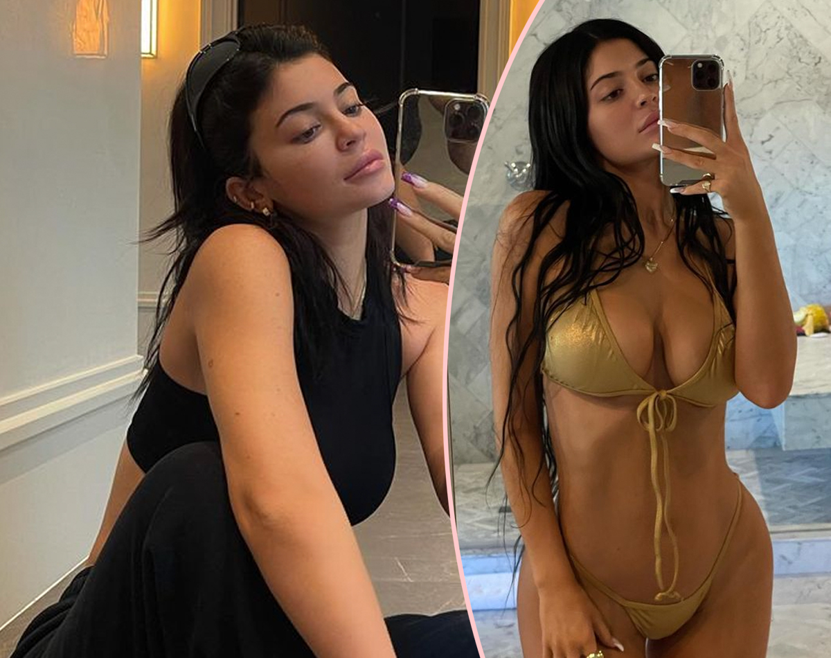 #Kylie Jenner Stuns In A Bikini After Dropping 40 Pounds In 3 Months!