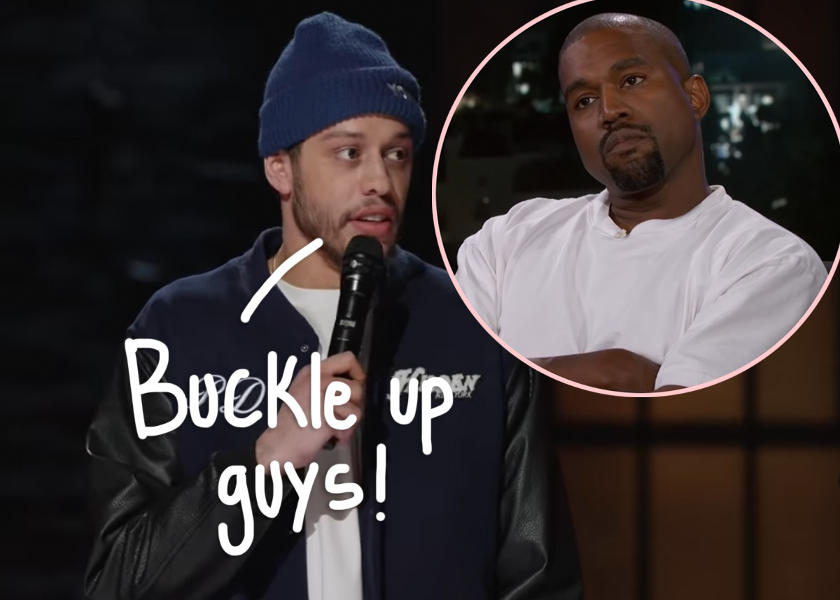 #Netflix FINALLY Releases Full Video Of Pete Davidson’s New Jokes About Kanye West — Watch!