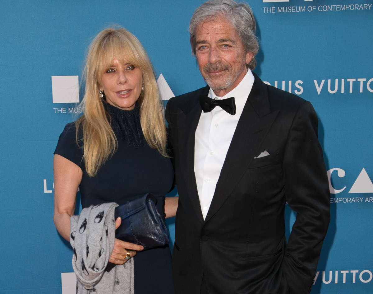 Rosanna Arquette and Todd Morgan split