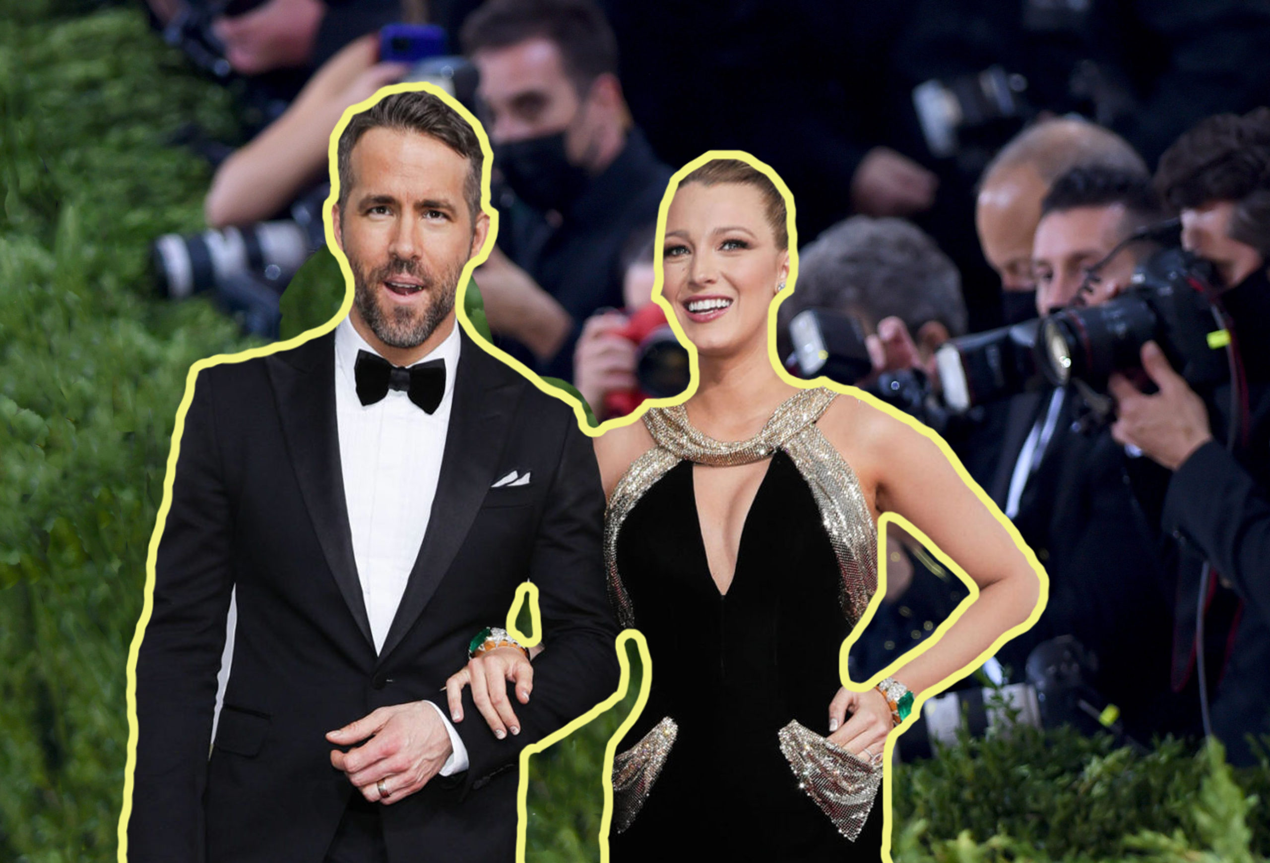 Blake Lively & Ryan Reynolds DAZZLE With INCREDIBLE Versace Outfit