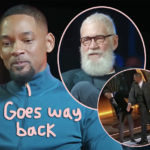Reason For The Slap?! Will Smith Talks 'Pain' From Childhood With David Letterman In New Pre-Oscars Interview