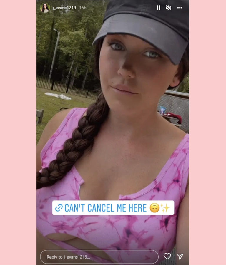 Jenelle Evans Joins OnlyFans - After Dragging Other Celebs For It