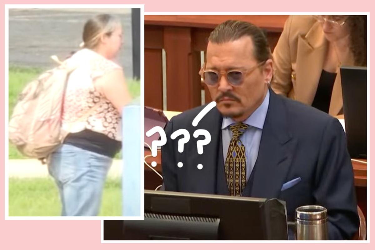 #Woman Barges Into Courtroom During Defamation Trial To Reveal Johnny Depp Is THE FATHER OF HER BABY?!