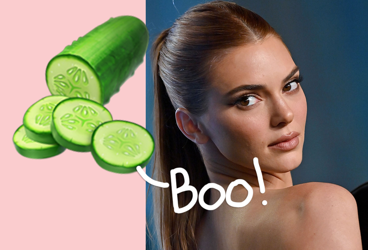 Kendall Jenner Is Really Upset Over Her Viral Cucumber Moment Perez