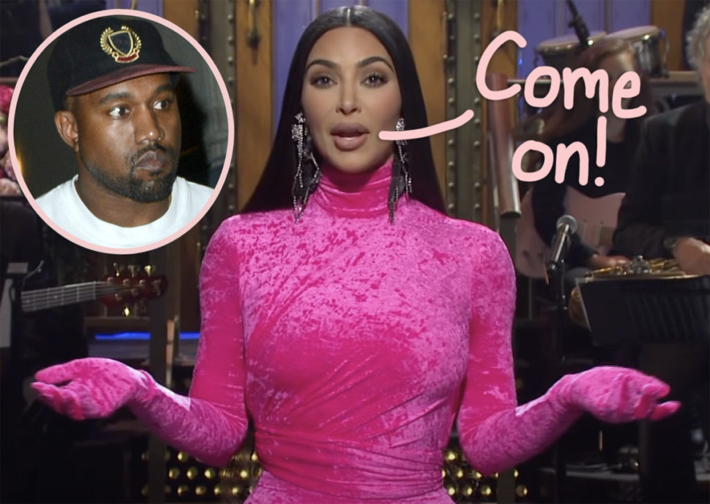 Kim Kardashian Says Kanye West Walked Out During Her Snl Monologue And Refused To Talk To Her 