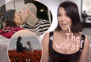 Kourtney Kardashian Accidentally Broke Her Engagement Ring - But Travis