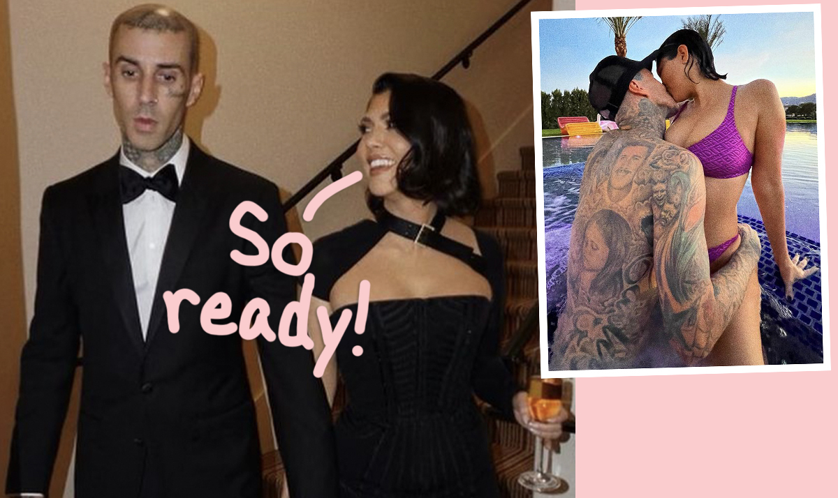 #Here’s What Kourtney Kardashian & Travis Barker Are Doing To Prep For Their Wedding In Italy!