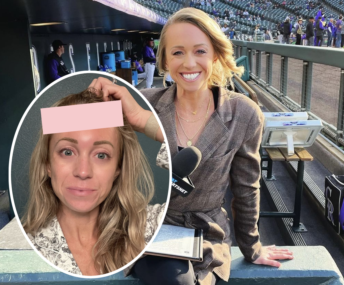 #Right Before Her Wedding! MLB Reporter Kelsey Wingert Shares Pic Of HUGE Head Scar After Being Hit With ’95 MPH Line Drive’!