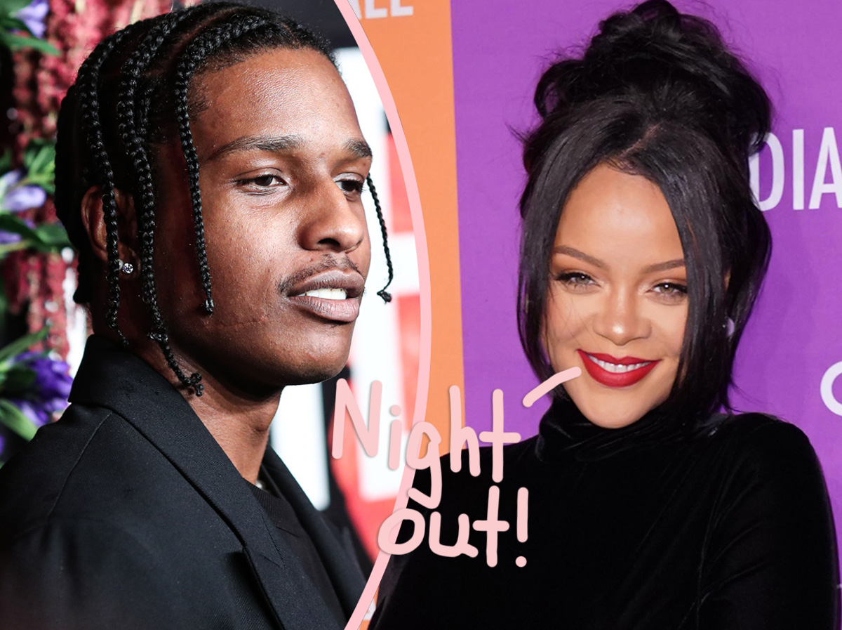 Rihanna Shows Up To Support A$AP Rocky At His First Post-Arrest ...