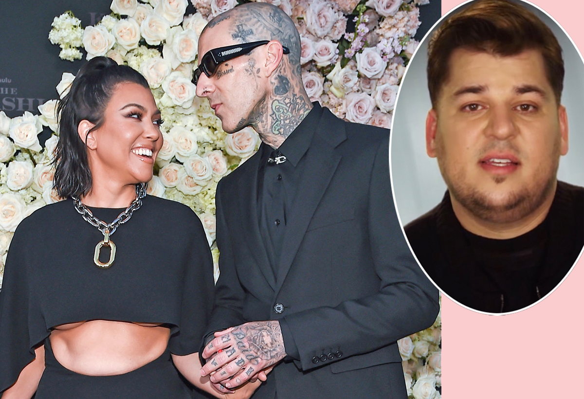 Here's why Rob Kardashian skipped Kourtney and Travis' regal Italian  wedding; Reports