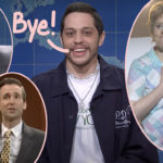 SNL Bids Adieu To Pete Davidson, Kate McKinnon, Aidy Bryant, & Kyle Mooney In Touching Send-Off!