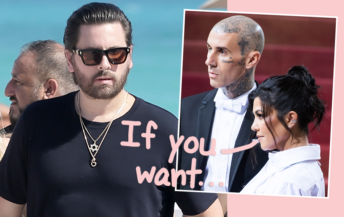 #Kourtney Kardashian DID Invite Scott Disick To Her Wedding ‘Knowing’ He ‘Wouldn’t Come’!