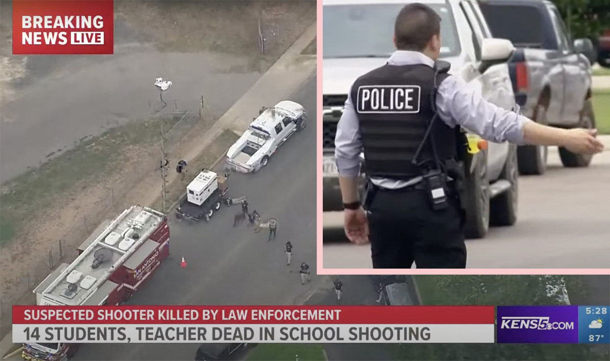 #Celebrities React After At Least 18 Children Killed In Texas School Shooting — UPDATE