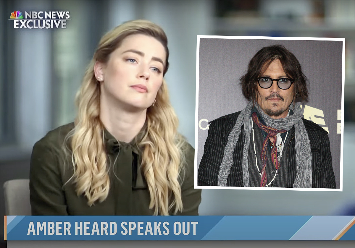 #Amber Heard Insists Johnny Depp LIED About Physical Violence AND Shades His Legal Team In New Interview!