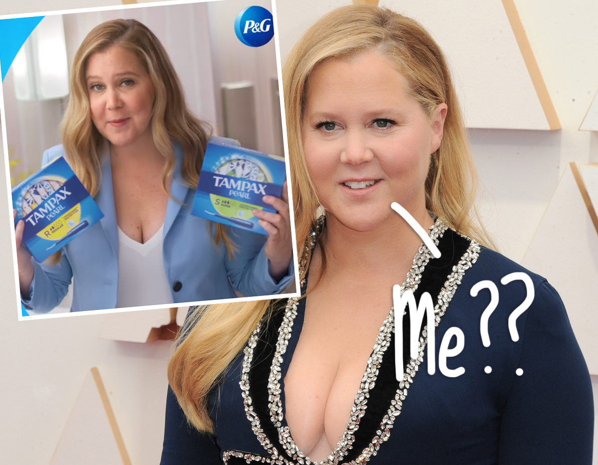 #Amy Schumer Reacts To Claims That She’s To Blame For Tampon Shortages!