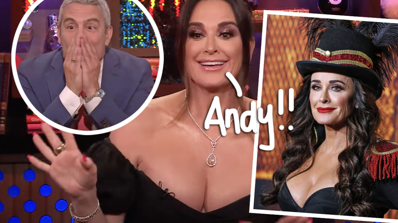 Oops! Andy Cohen Accidentally Revealed Kyle Richards' Breast