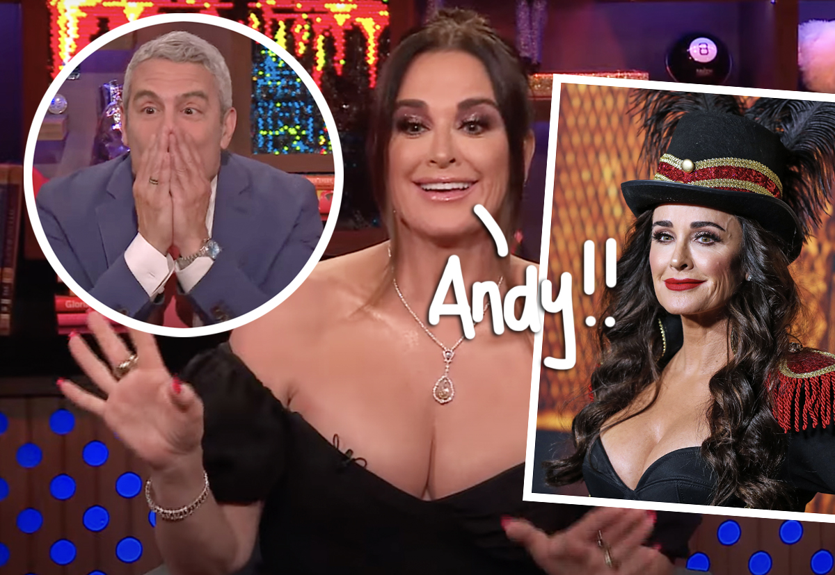 #Oops! Andy Cohen Accidentally Revealed Kyle Richards’ Breast Reduction On WWHL — WATCH!