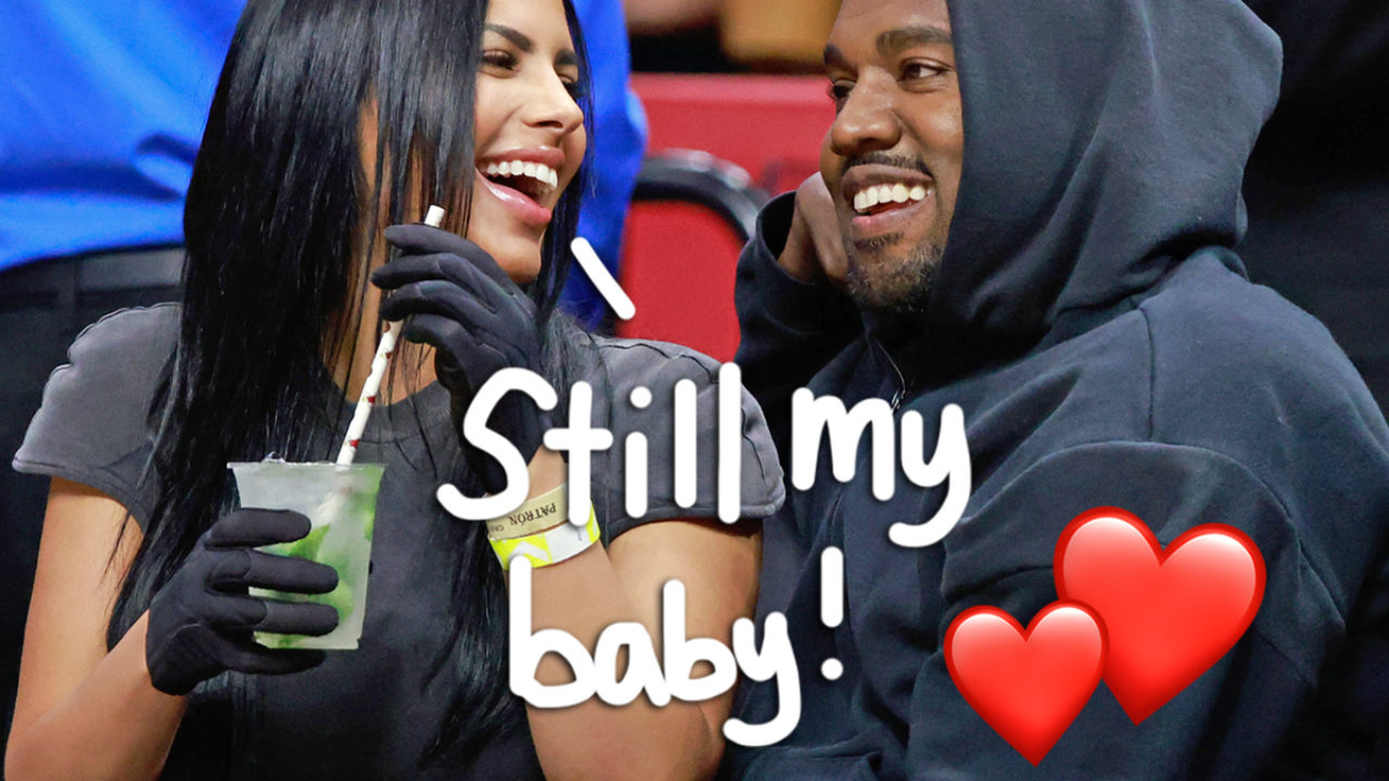 Kanye West Reignites Custody War With Kim Kardashian In New Song - Listen  HERE - Perez Hilton