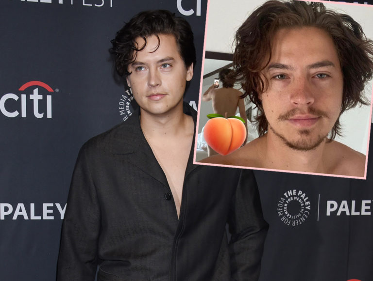 Cole Sprouse Bares His Completely Naked Dump Truck Butt Look Perez Hilton 8988