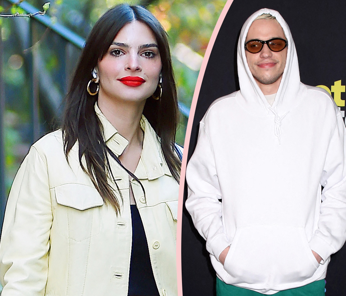 Celeb Splits 2022 -- Emily Ratajkowski and Pete Davidson