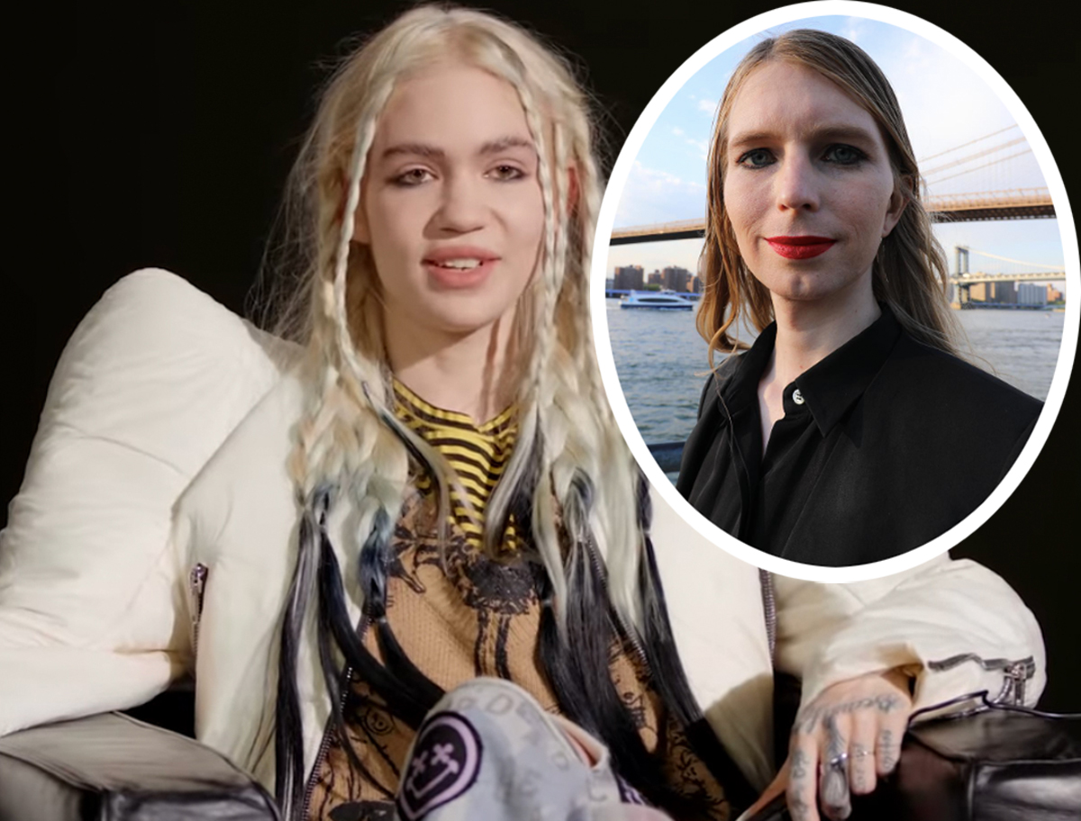 Grimes and Chelsea Manning Split