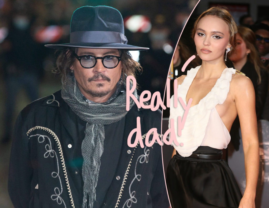 Is Johnny Depp Calling Out Daughter Lily Rose With This New Artwork Following Defamation Trial 