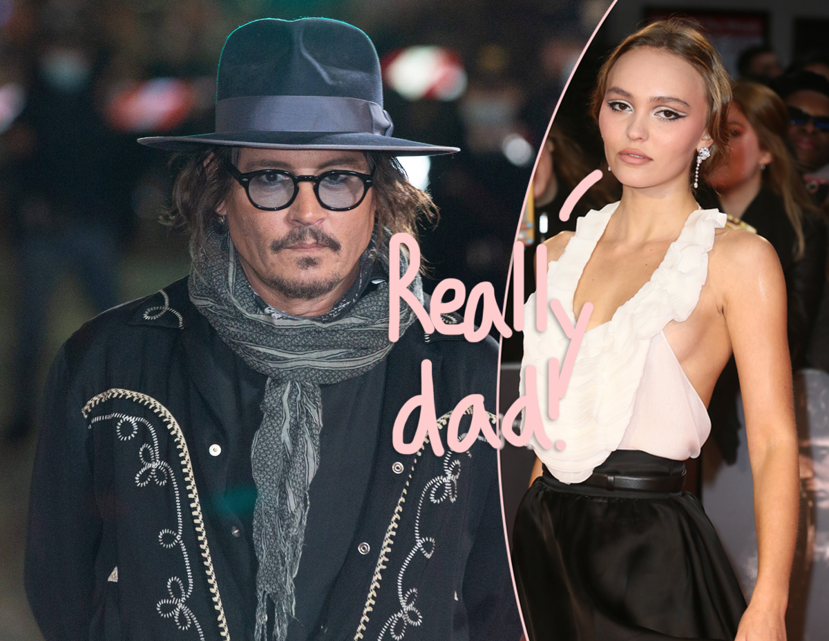 Is Johnny Depp Calling Out Daughter Lily Rose With This New Artwork Following Defamation Trial