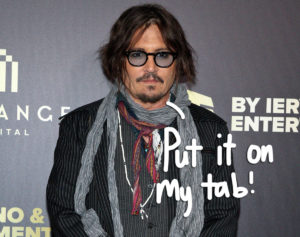 Back To Ridiculous Spending?! Johnny Depp Reportedly Racked Up $62k Tab 