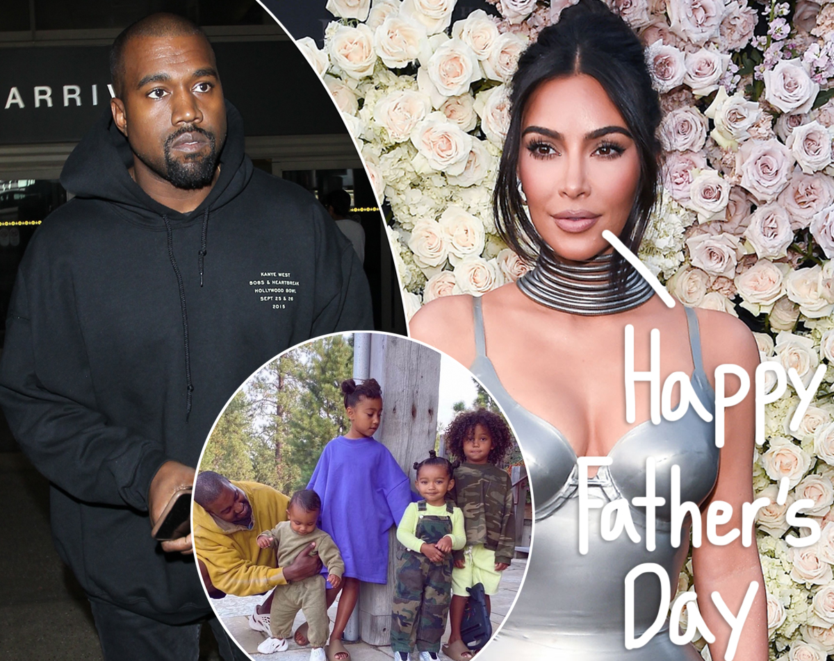 #Kim Kardashian Praises Kanye West For Being The ‘Best Dad’ To Their Kids In Father’s Day Tribute