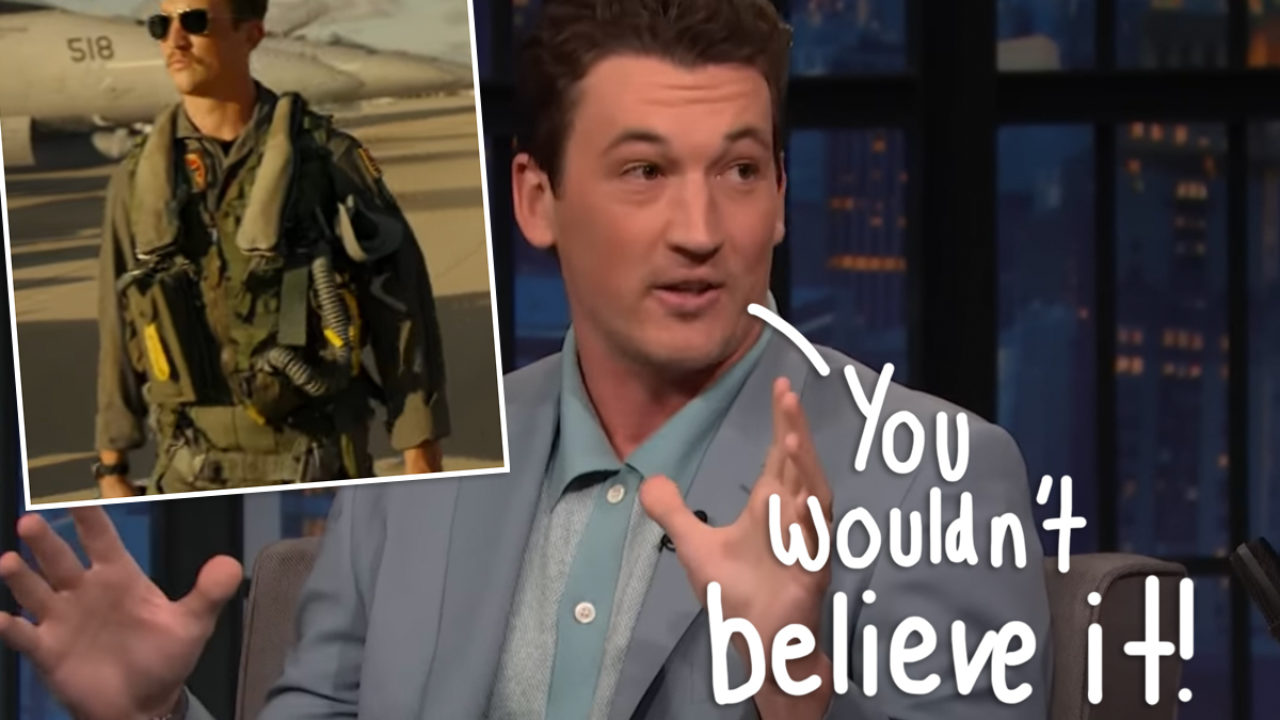 Miles Teller had jet fuel in his blood from Top Gun training, Tom