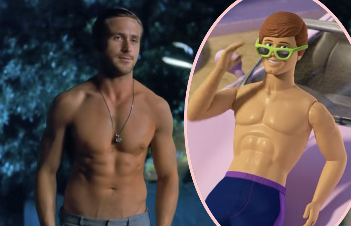 Ryan Gosling Literally Looks Photoshopped In Ridiculously Buff First Look As Ken In The Barbie 4723