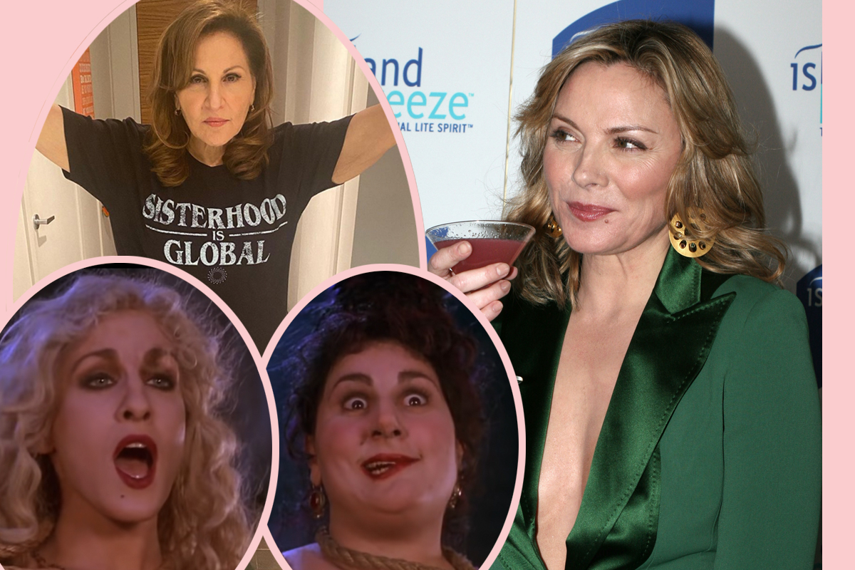 #Sarah Jessica Parker’s Hocus Pocus Costar Kathy Najimy Is On Kim Cattrall’s Side Of The Feud! Check This Shade!