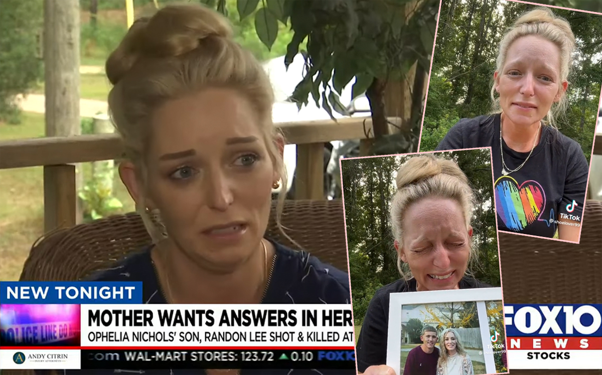 TikTok Star Mama Tot Pleads For Answers After Her Son Was Fatally Shot A  Day Before His 19th Birthday - Perez Hilton