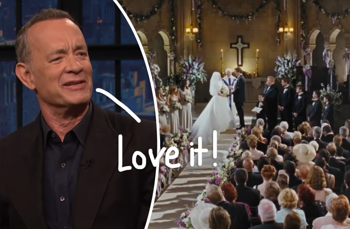 #Tom Hanks Explains Why He LOVES Crashing Weddings!