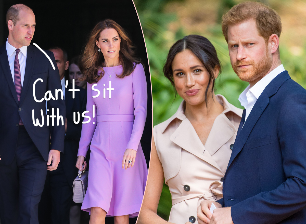 #Why Prince Harry & Meghan Markle Weren’t Allowed To Sit Next To Prince William & Kate Middleton At Jubilee Service!