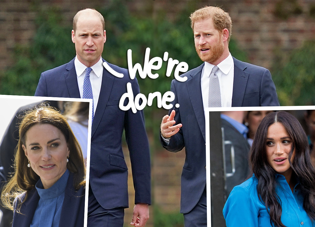 #Prince William’s Friends Don’t Think There’s ANY Hope For His Relationship With Prince Harry — Here’s Why!