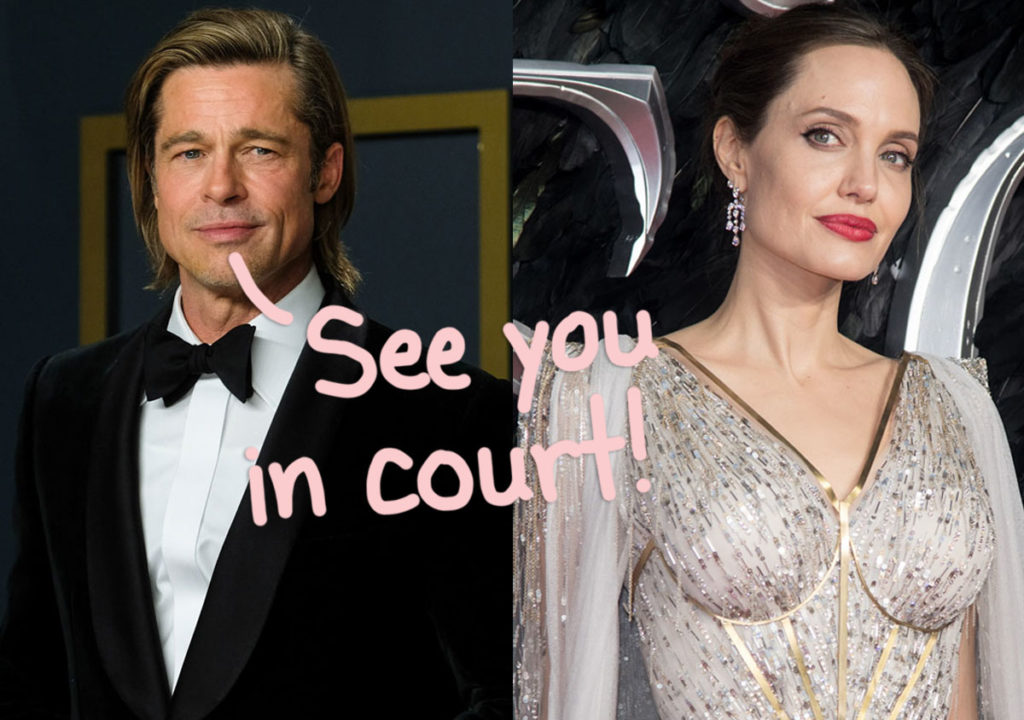 Brad Pitt Demands Angelina Jolie Prep For 'Trial By Jury' In Tense