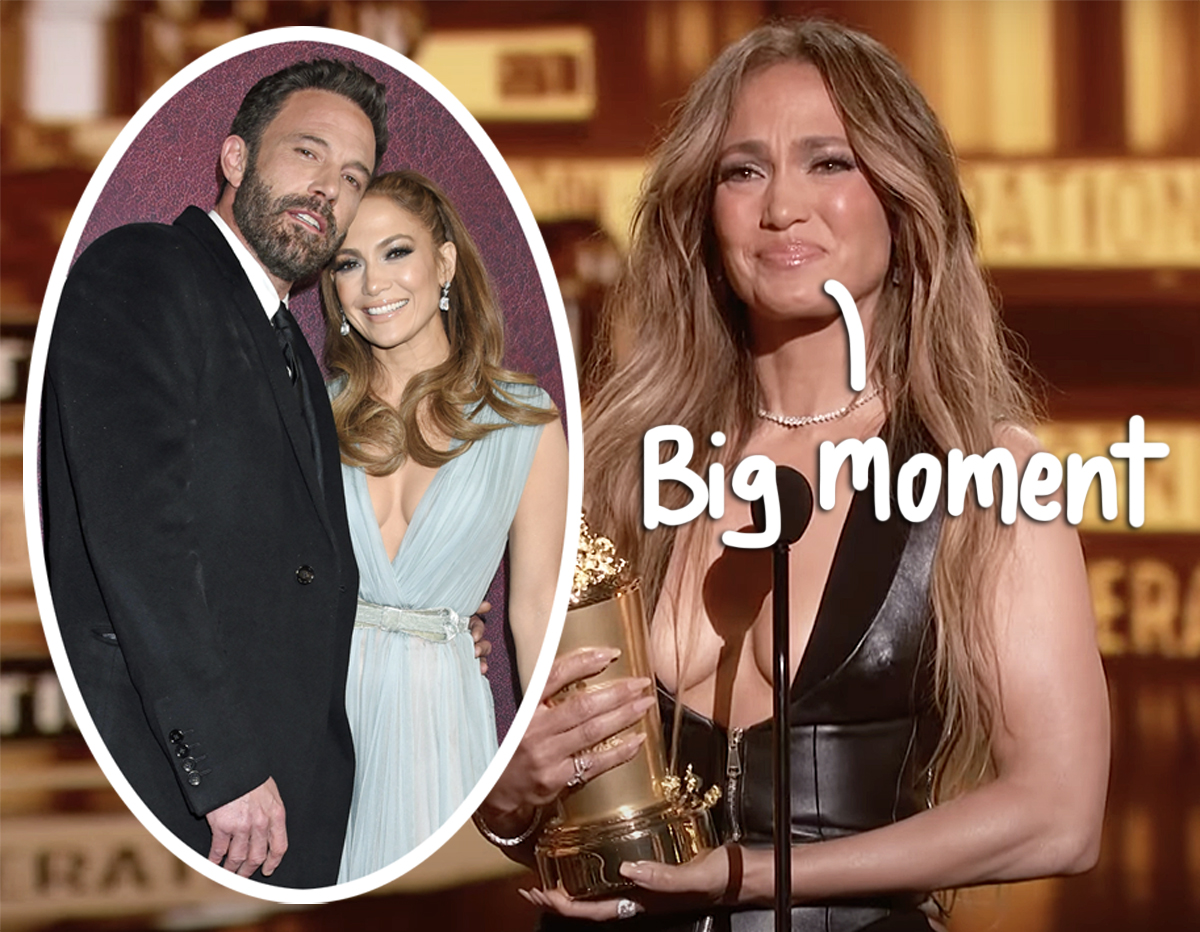 #Jennifer Lopez Gives Ben Affleck & People Who ‘Lied To’ Her An Emotional Shout-Out In MTV Movie & TV Awards Speech — WATCH!