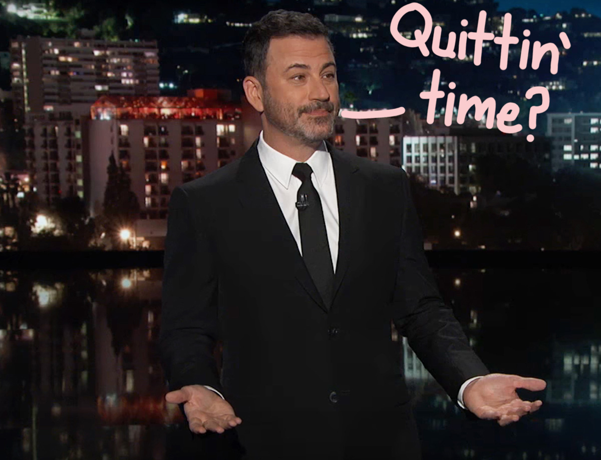 #Jimmy Kimmel Says He’s Been Thinking ‘A Lot’ About Ending His Late-Night Show