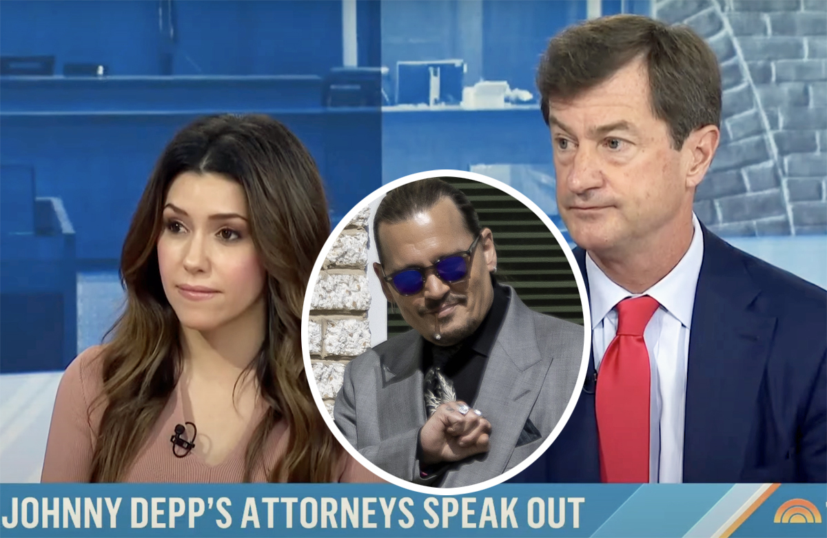 #Johnny Depp’s Lawyers Insist They Used Amber Heard’s ‘Words Against Her’ To Win Verdict — NOT Social Media!