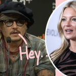 Johnny Depp Spotted Hanging With Ex Kate Moss After Her Surprise Amber Heard Trial Appearance!