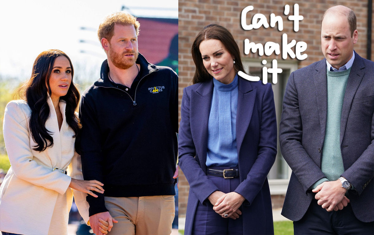 #Prince Harry & Meghan Markle DID Invite Prince William & Kate Middleton To Lilibet’s Party — & They Said NO!