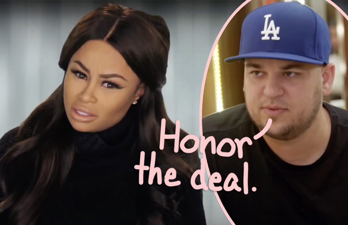 Is Blac Chyna Trying To Back Out Of A Deal She And Rob Kardashian Allegedly Agreed On In Revenge 7887