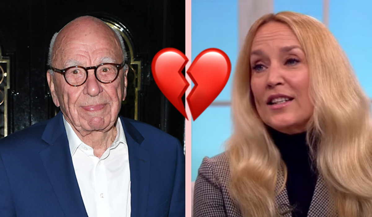Billionaire Rupert Murdoch & Model Jerry Hall Getting Divorced -- Making That HOW MANY For Him?!?